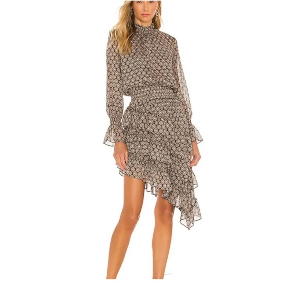 MISA Los Angeles Asymmetrical Dress